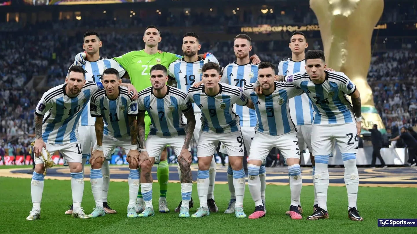 team photo for Argentina