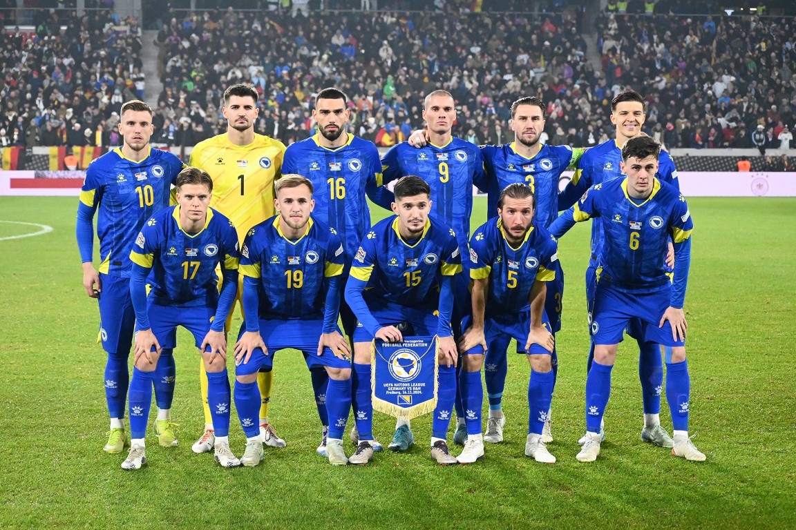 team photo for Bosnia y Herzegovina