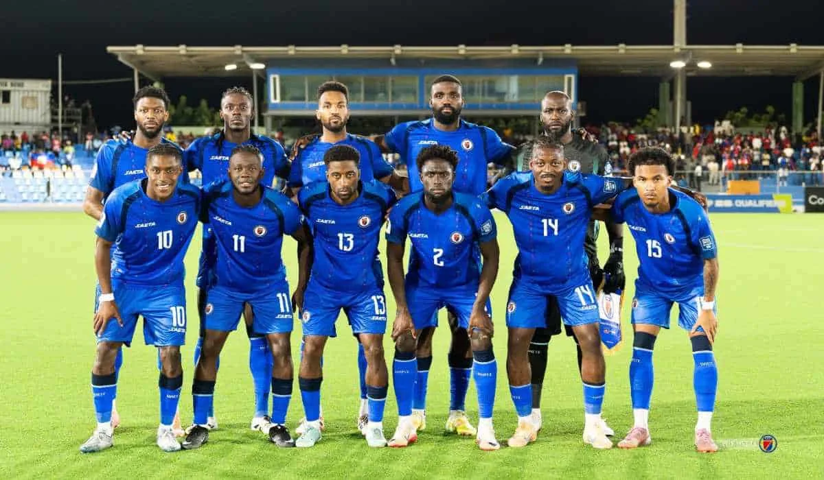 team photo for Haití