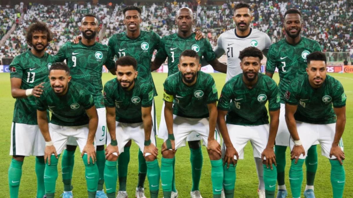 team photo for Arabia Saudita