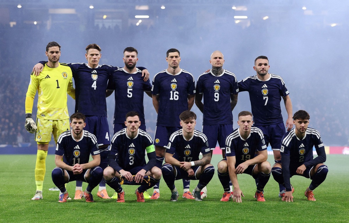 team photo for Escocia